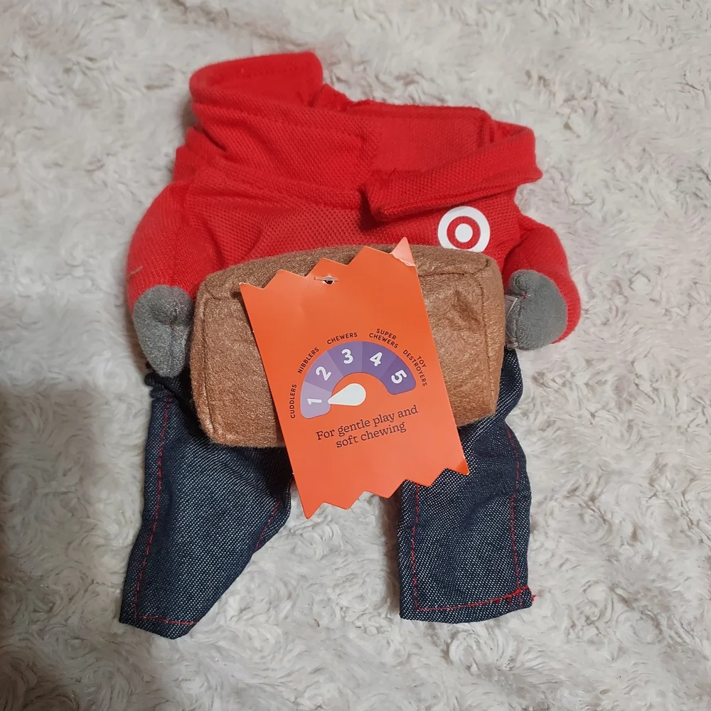 Target Team Member Jeans Dog Cat  Frontal Costume XS Dress Up Halloween